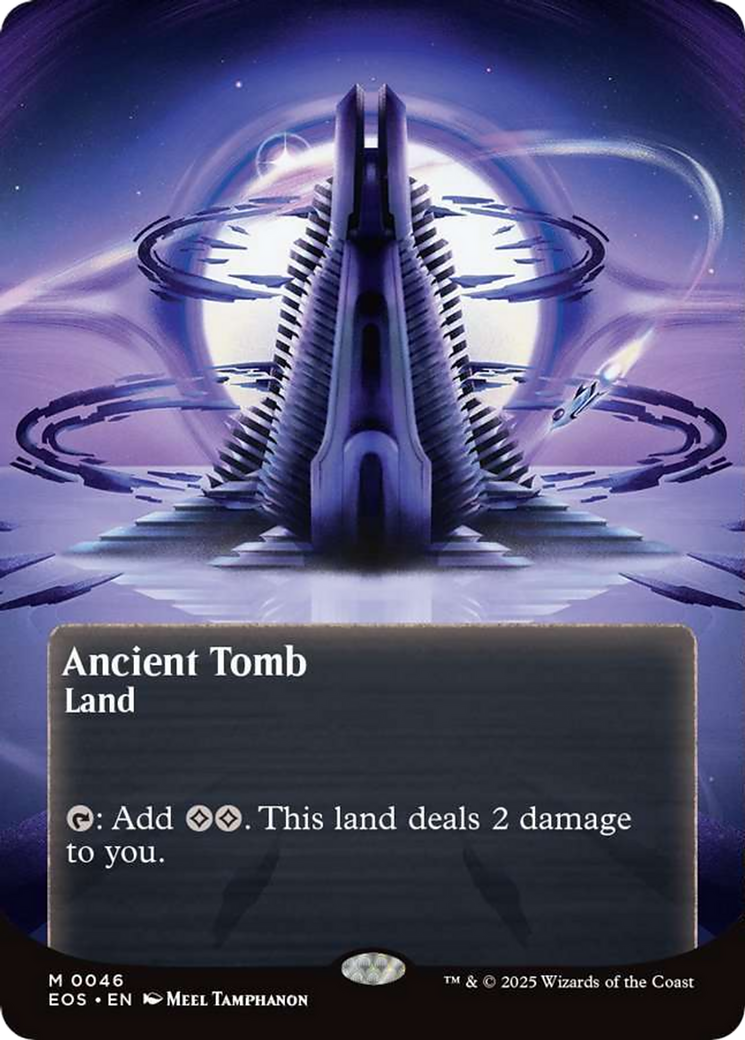 Ancient Tomb (0046) (Borderless) [Edge of Eternities: Stellar Sights] | Good Games North