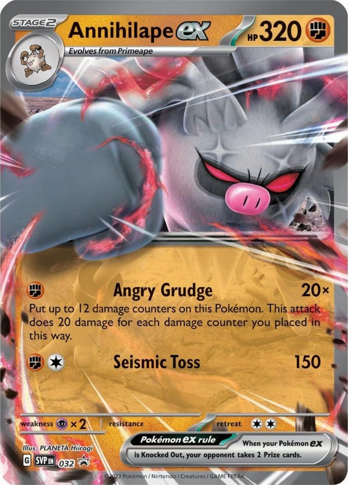 Annihilape ex (032) [Scarlet & Violet: Black Star Promos] | Good Games North