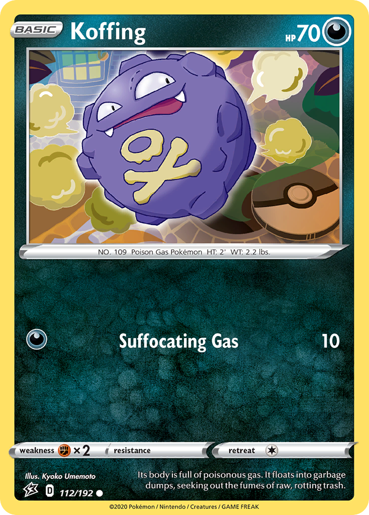 Koffing (112/192) [Sword & Shield: Rebel Clash] | Good Games North