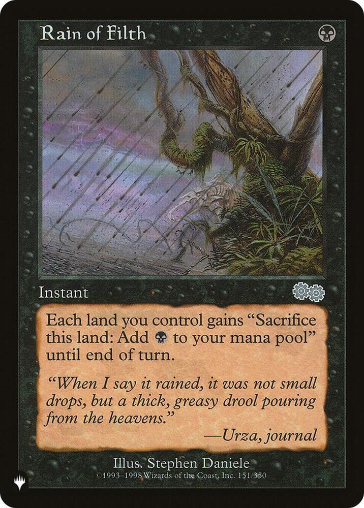 Rain of Filth 151/350 (The List Reprints)  | Good Games North