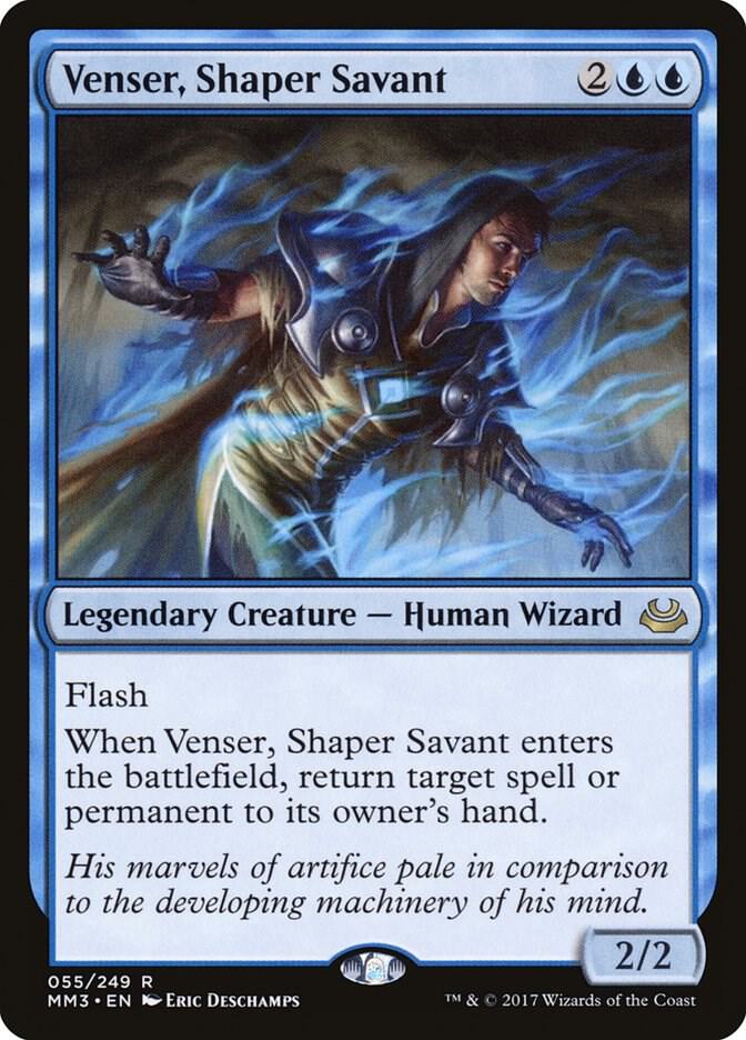 Venser, Shaper Savant 55/249 (Modern Masters 2017)  | Good Games North