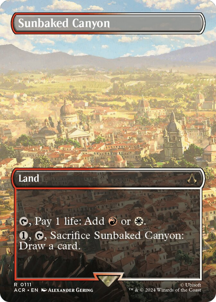 Sunbaked Canyon (Borderless) [Assassin's Creed] | Good Games North