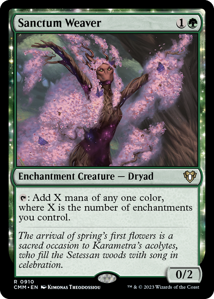 Sanctum Weaver [Commander Masters] | Good Games North