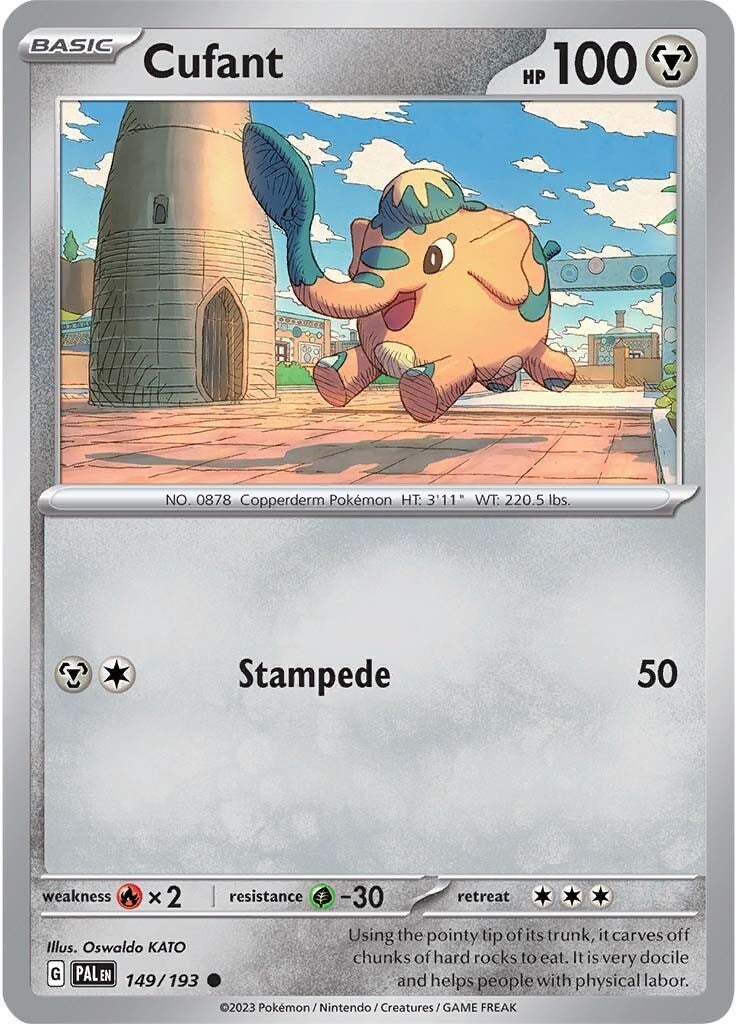 Cufant (149/193) [Scarlet & Violet: Paldea Evolved] | Good Games North