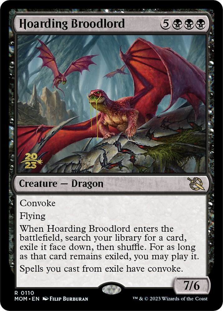 Hoarding Broodlord (Prerelease Cards)  - Foil | Good Games North