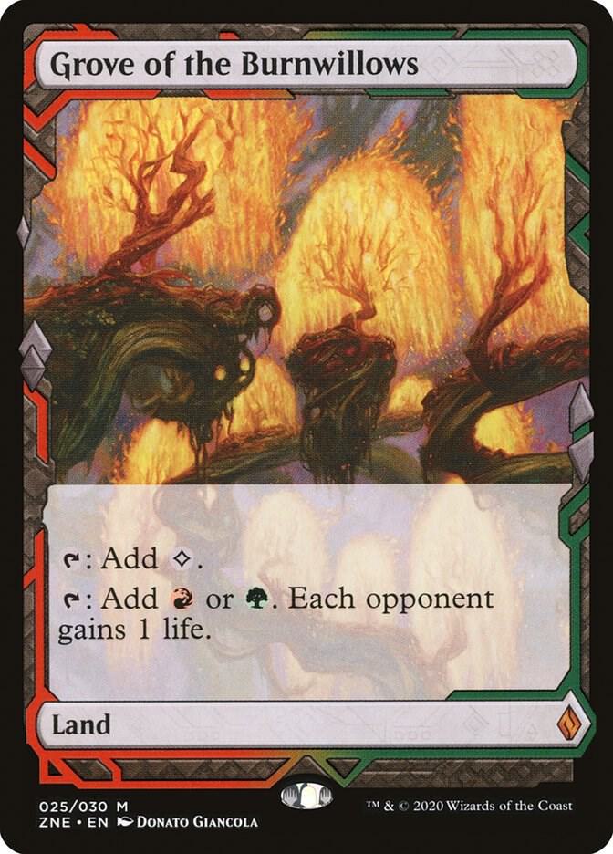 Grove of the Burnwillows (Zendikar Rising Expeditions)  | Good Games North