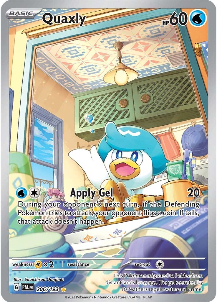 Quaxly (206/193) [Scarlet & Violet: Paldea Evolved] | Good Games North