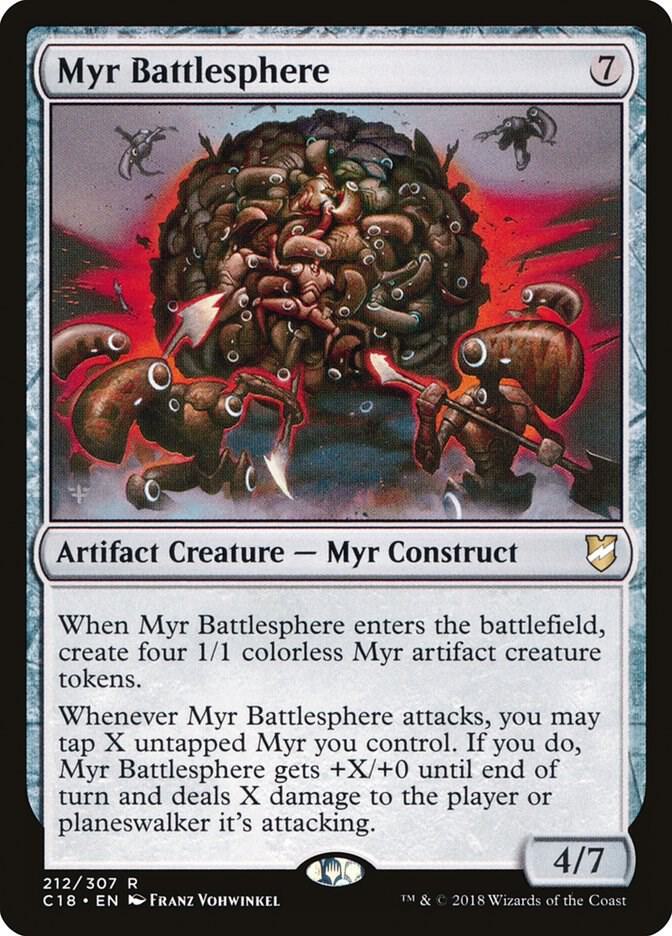 Myr Battlesphere (Commander 2018)  | Good Games North