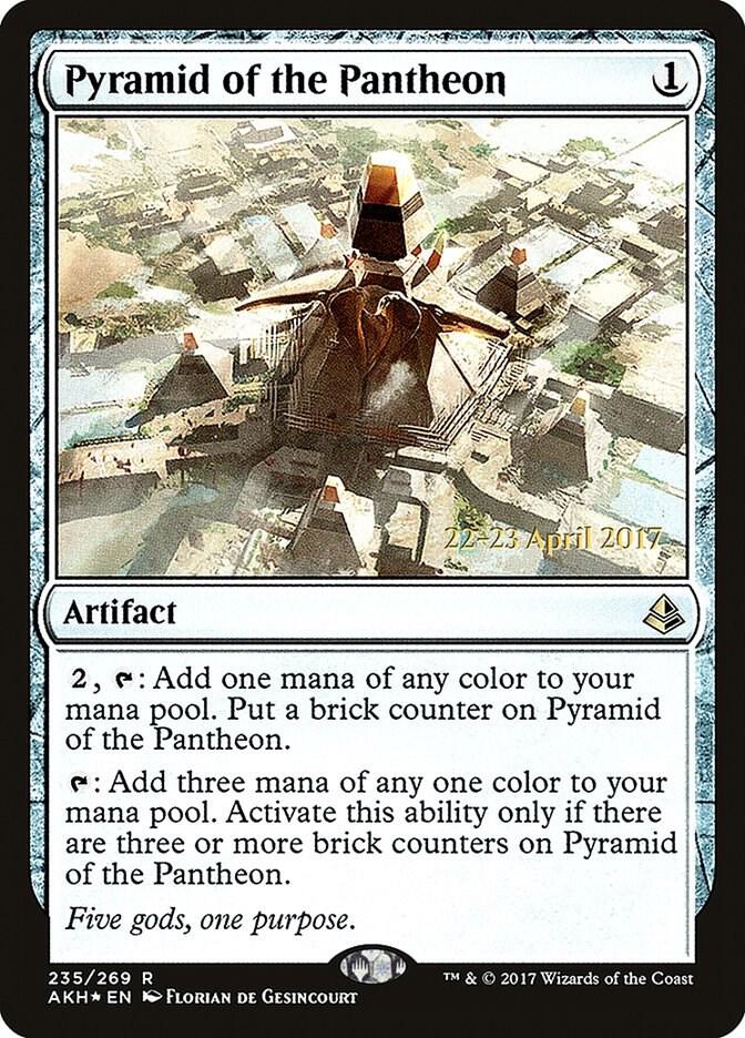 Pyramid of the Pantheon (Prerelease Cards)  - Foil | Good Games North