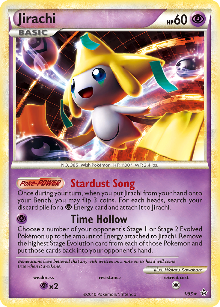 Jirachi (1/95) [HeartGold & SoulSilver: Unleashed] | Good Games North
