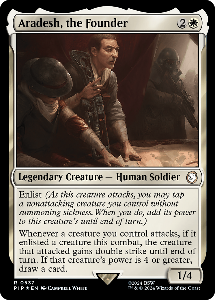 Aradesh, the Founder (Surge Foil) [Fallout] | Good Games North