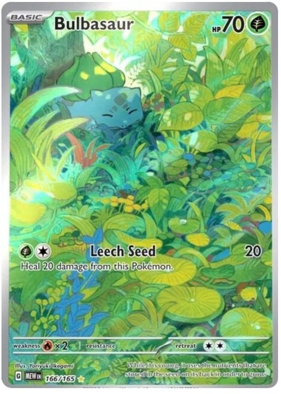 Bulbasaur (166/165) [Scarlet & Violet 151] | Good Games North