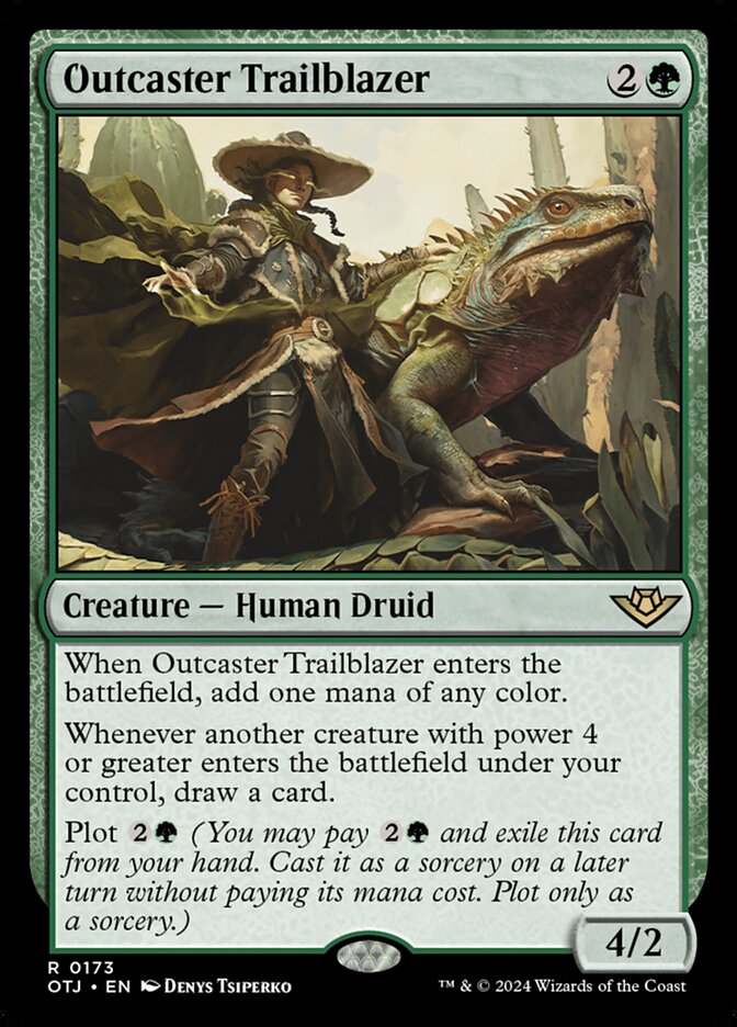 Outcaster Trailblazer 173/286 (Outlaws of Thunder Junction)  - Foil | Good Games North