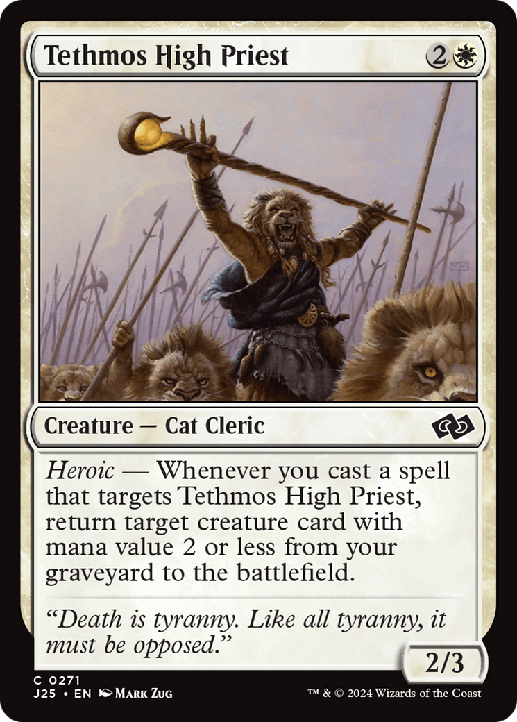 Tethmos High Priest [Foundations Jumpstart] | Good Games North