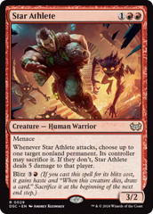 Star Athlete [Duskmourn: House of Horror Commander] | Good Games North