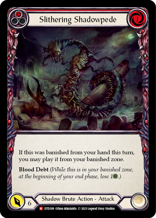 Slithering Shadowpede [DTD109] (Dusk Till Dawn) | Good Games North