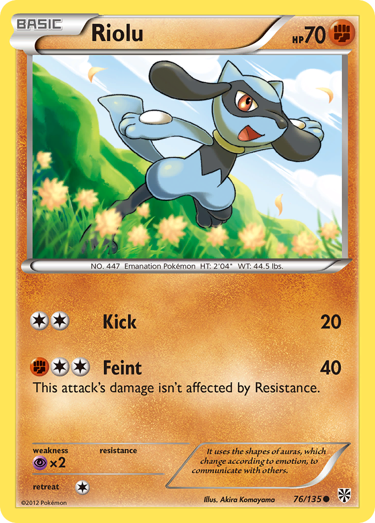 Riolu (76/135) [Black & White: Plasma Storm] | Good Games North