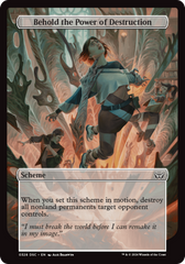Behold the Power of Destruction (Full Art) [Duskmourn: Archenemy] | Good Games North