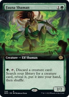 Fauna Shaman Extended Art (The Brothers' War)  | Good Games North