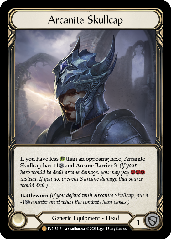 Arcanite Skullcap [EVR154] (Everfest)  1st Edition Normal | Good Games North