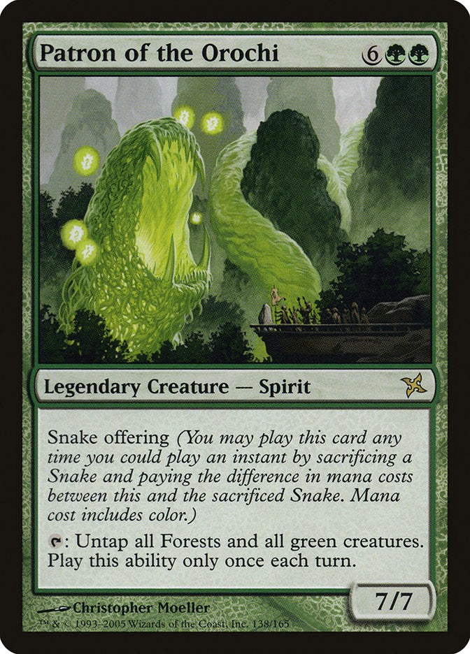 Patron of the Orochi 138/165 (Betrayers of Kamigawa)  | Good Games North