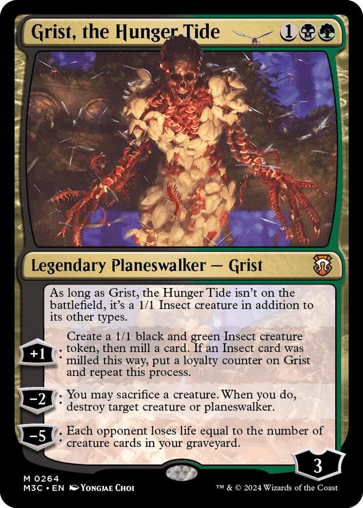Grist the Hunger Tide (Commander: Modern Horizons 3)  | Good Games North