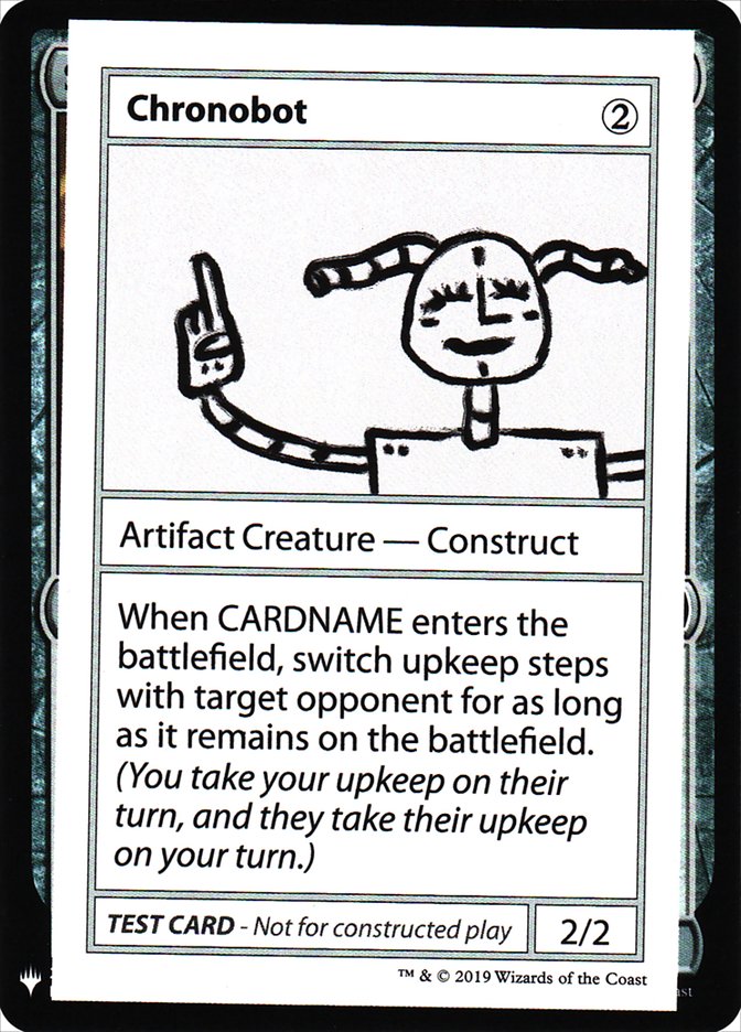 Chronobot [Mystery Booster Playtest Cards] | Good Games North
