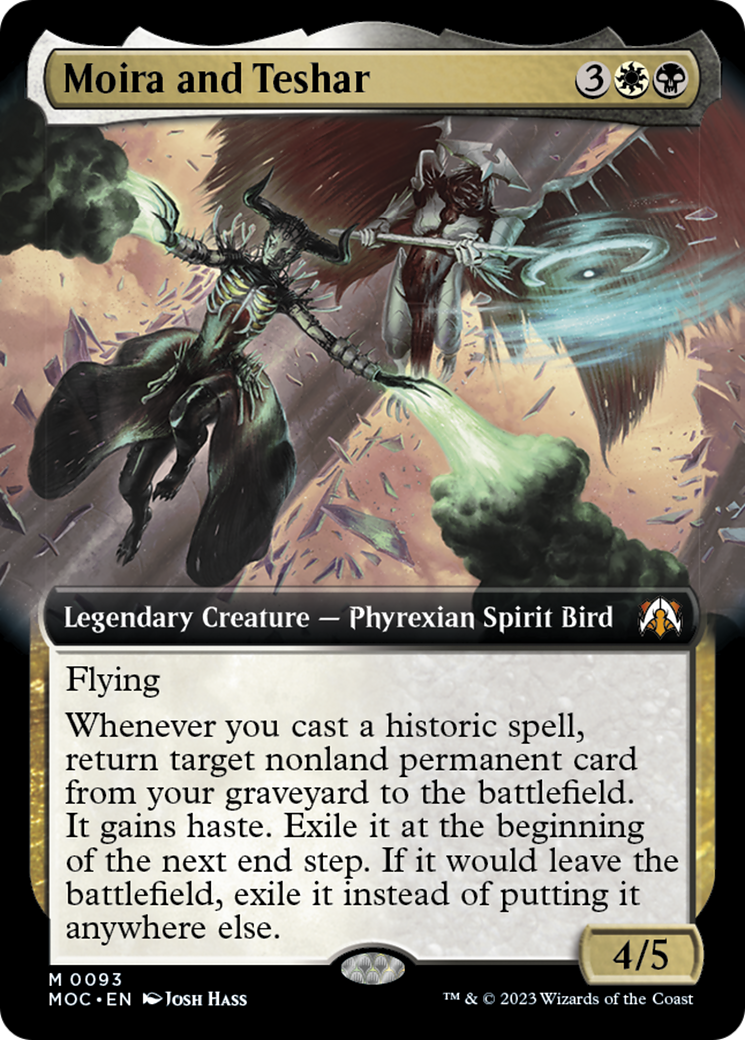 Moira and Teshar (Extended Art) [March of the Machine Commander] | Good Games North