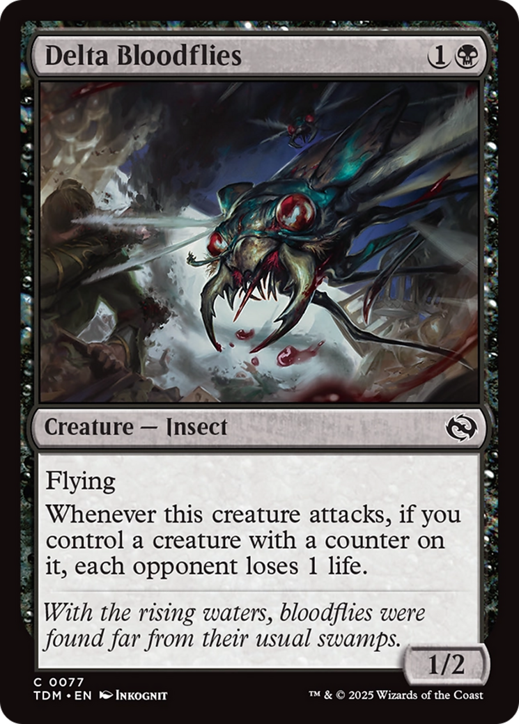 Delta Bloodflies [Tarkir: Dragonstorm] | Good Games North