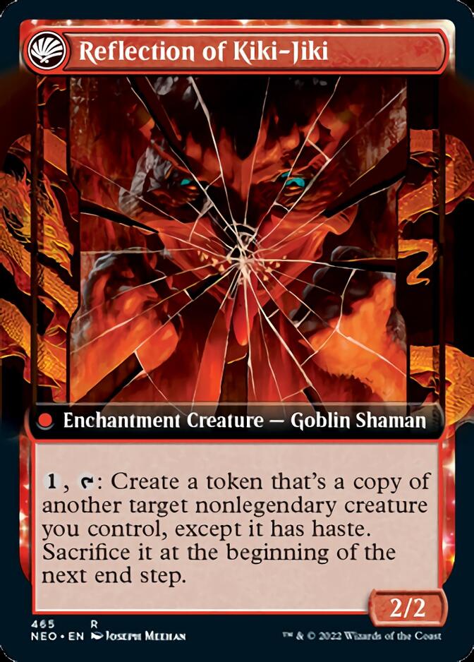 Fable of the Mirror-Breaker // Reflection of Kiki-Jiki (Extended Art) [Kamigawa: Neon Dynasty] | Good Games North