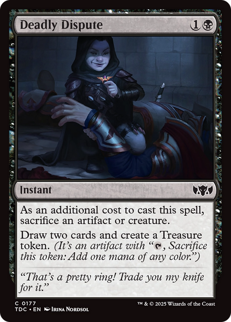Deadly Dispute [Tarkir: Dragonstorm Commander] | Good Games North