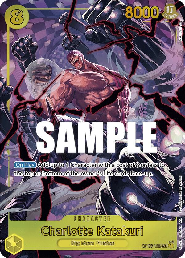 Charlotte Katakuri OP03-123 (Pillars of Strength)  - Alternate Art Foil | Good Games North
