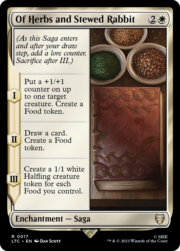 Of Herbs and Stewed Rabbit [The Lord of the Rings: Tales of Middle-Earth Commander] | Good Games North