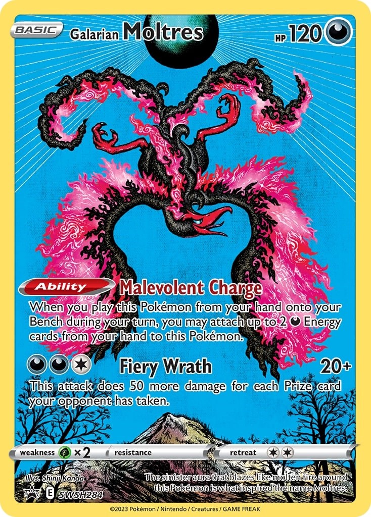 Galarian Moltres (SWSH284) [Sword & Shield: Black Star Promos] | Good Games North