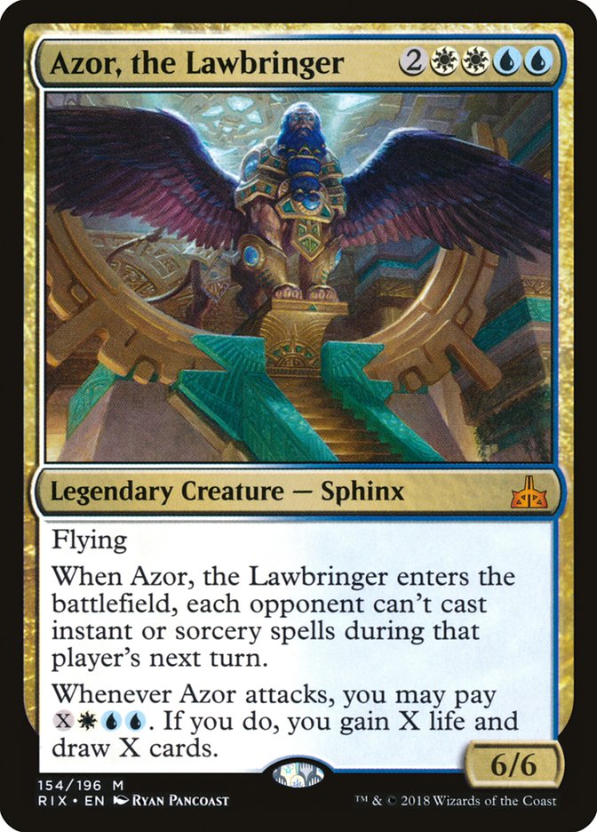 Azor, the Lawbringer (Rivals of Ixalan)  | Good Games North