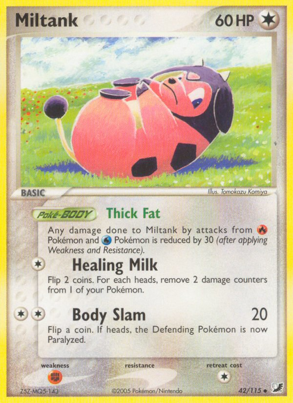 Miltank (42/115) [EX: Unseen Forces] | Good Games North