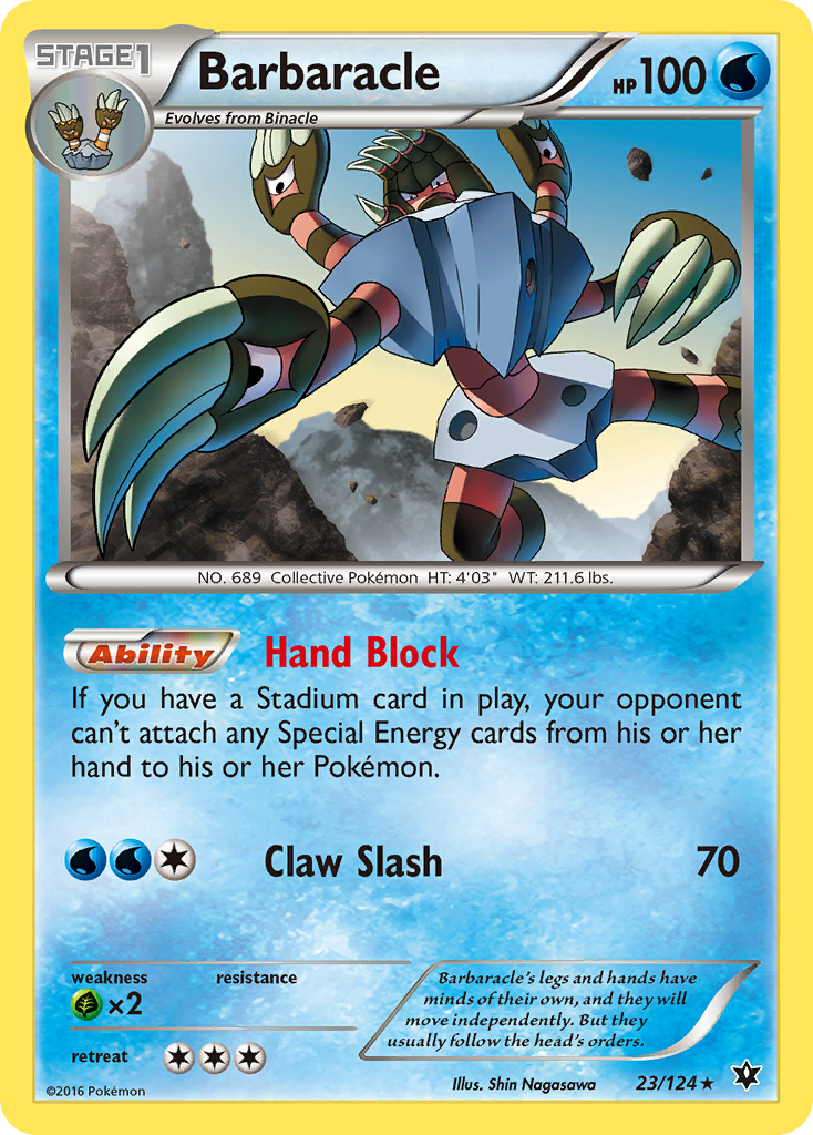 Barbaracle (23/124) [XY: Fates Collide] | Good Games North
