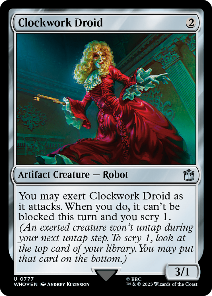 Clockwork Droid (Surge Foil) [Doctor Who] | Good Games North