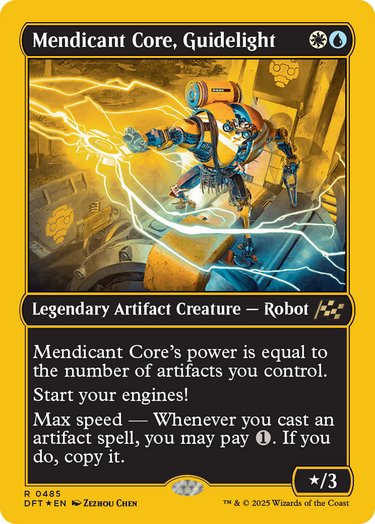 Mendicant Core, Guidelight (First-Place Foil) [Aetherdrift] | Good Games North
