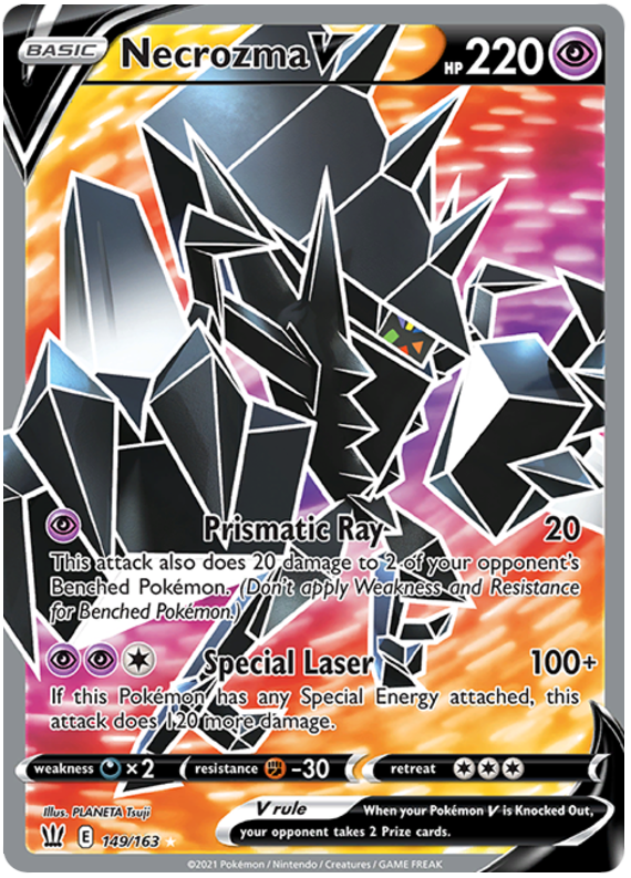 Necrozma V (149/163) [Sword & Shield: Battle Styles] | Good Games North