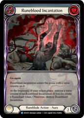 Runeblood Incantation (Blue) [EVR109] (Everfest)  1st Edition Extended Art Rainbow Foil | Good Games North