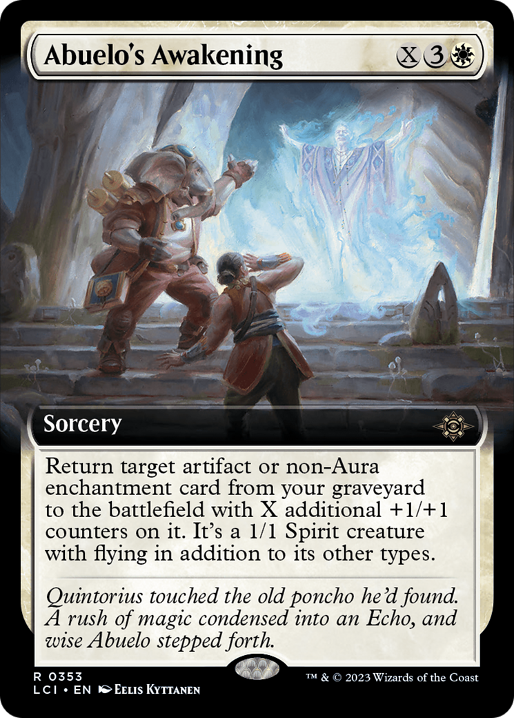 Abuelo's Awakening (Extended Art) [The Lost Caverns of Ixalan] | Good Games North