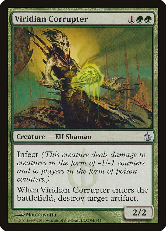 Viridian Corrupter (Mirrodin Besieged)  - Foil | Good Games North