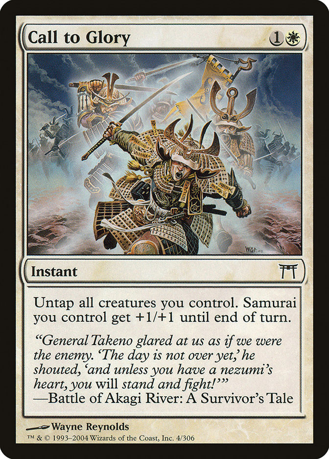 Call to Glory (Champions of Kamigawa)  - Foil | Good Games North