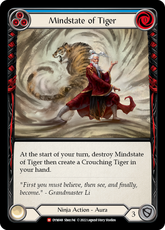 Mindstate of Tiger [DYN048] (Dynasty)  Rainbow Foil | Good Games North