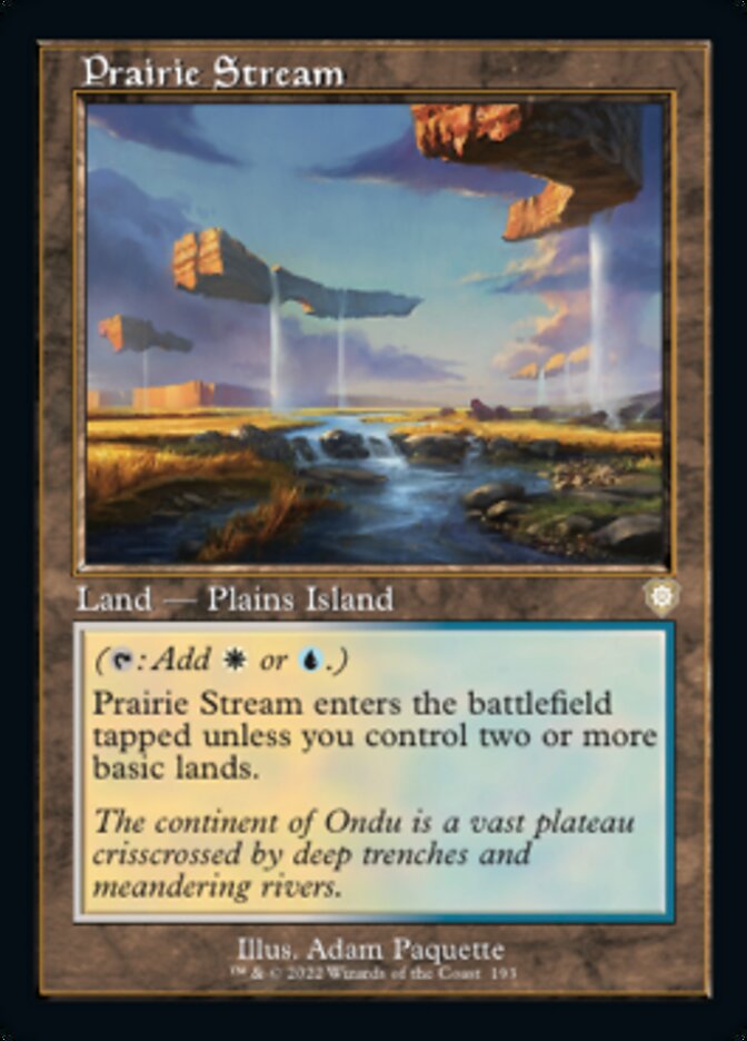 Prairie Stream (Retro) [The Brothers' War Commander] | Good Games North
