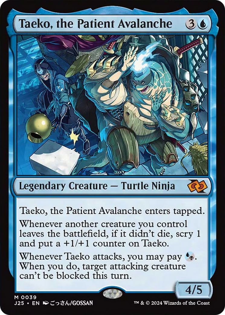 Taeko, the Patient Avalanche (Anime) [Foundations Jumpstart] | Good Games North