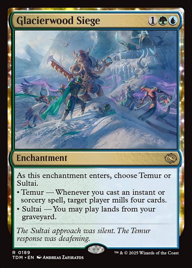 Glacierwood Siege (Tarkir: Dragonstorm)  - undefined | Good Games North