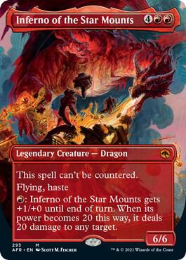 Inferno of the Star Mounts Borderless (Adventures in the Forgotten Realms)  | Good Games North