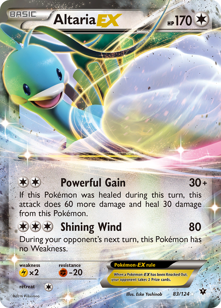 Altaria EX (83/124) [XY: Fates Collide] | Good Games North